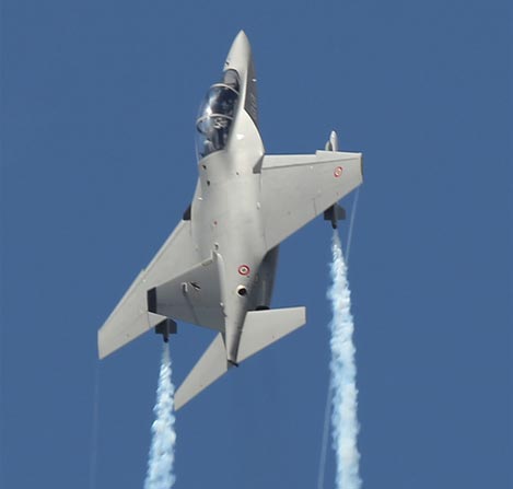 Display by the Italians